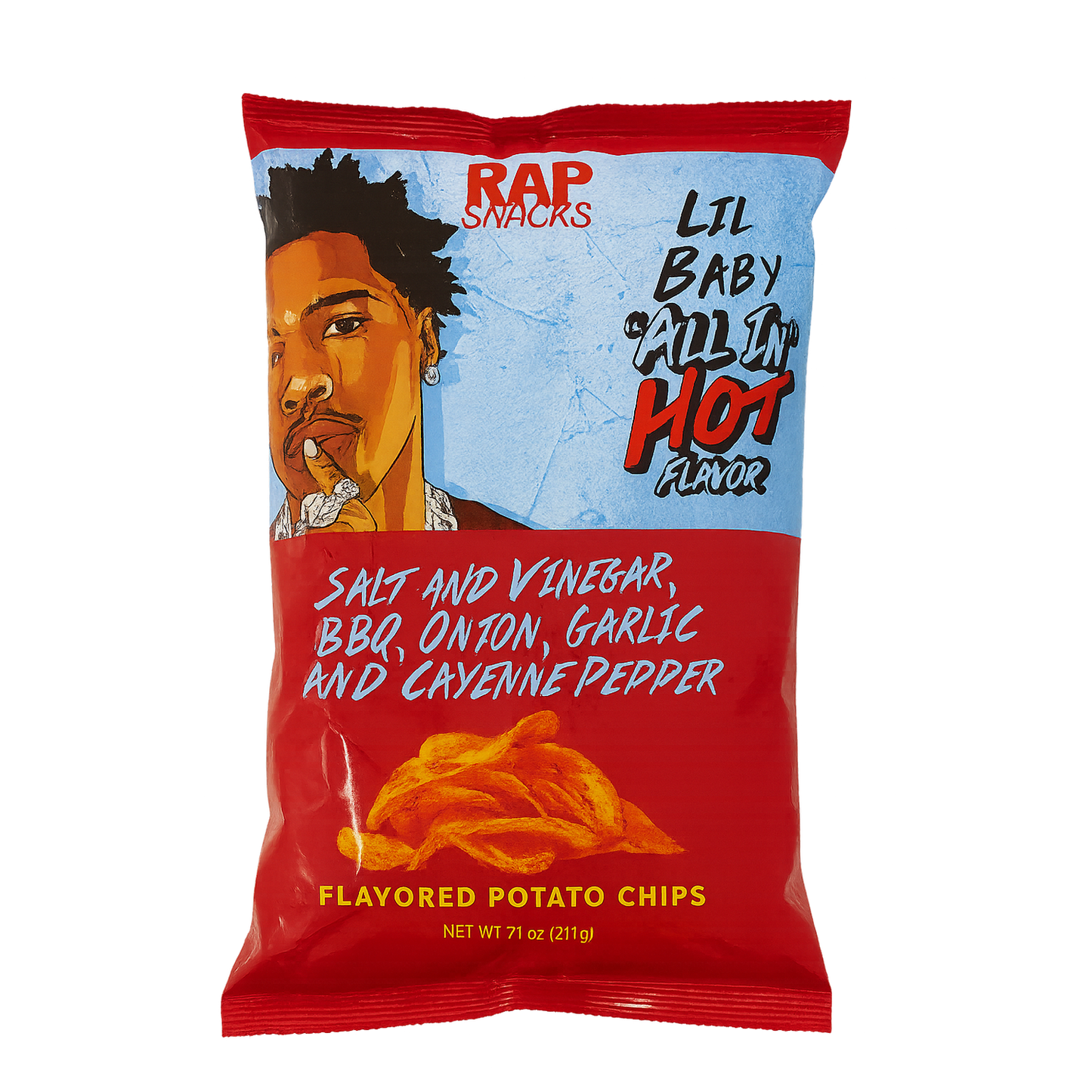 Lil Baby Chips - All In Hot 71g