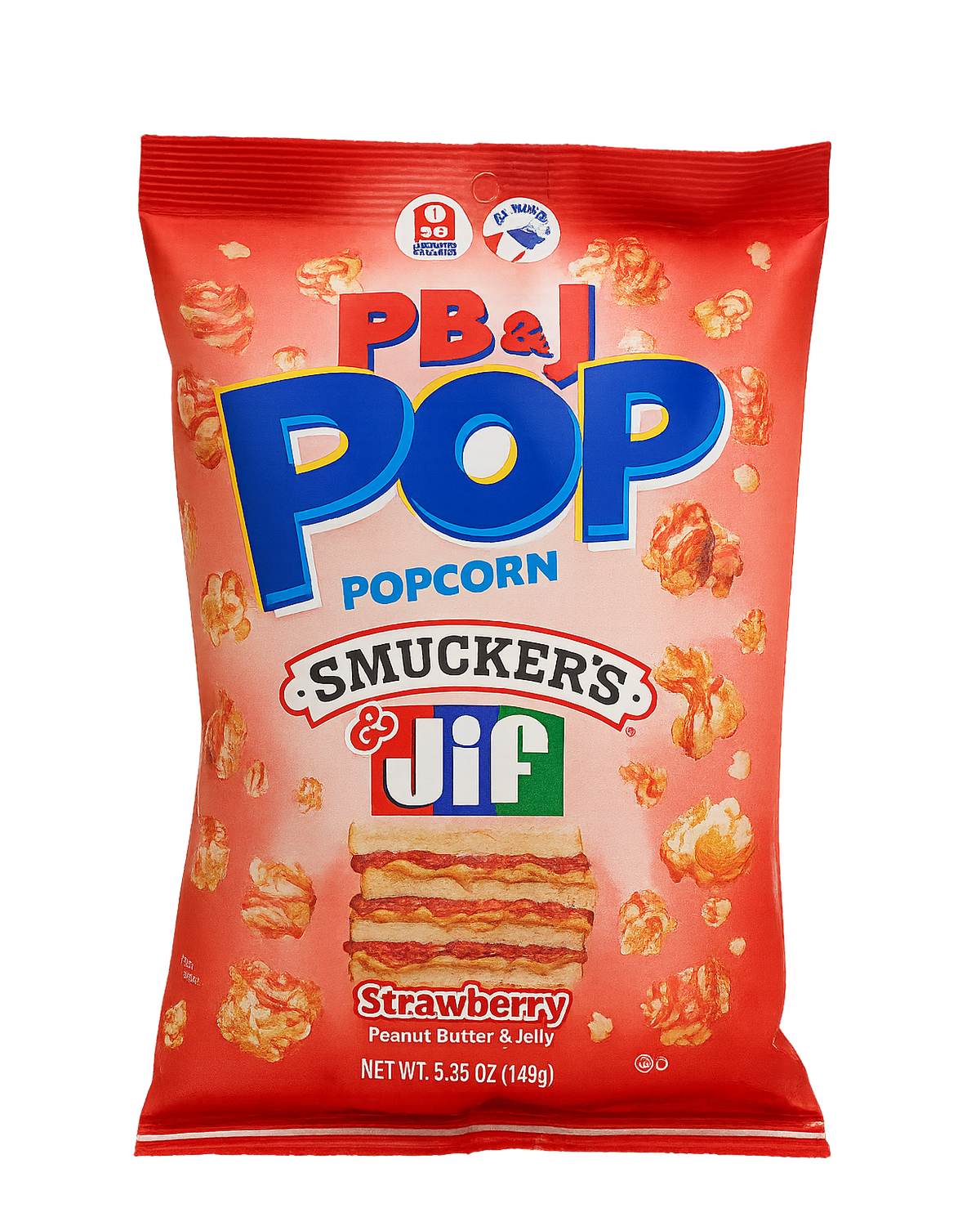 Popcorn - Peanut Butter & Strawberry 149g