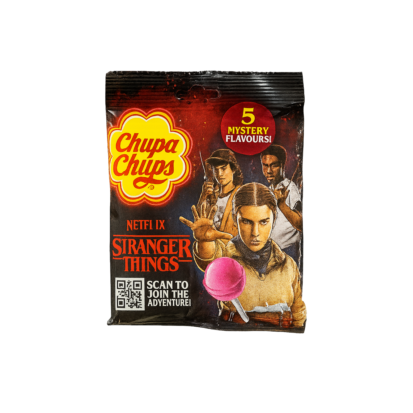 Chupa Chups - Stranger Things Right Side Up 120g (SET)