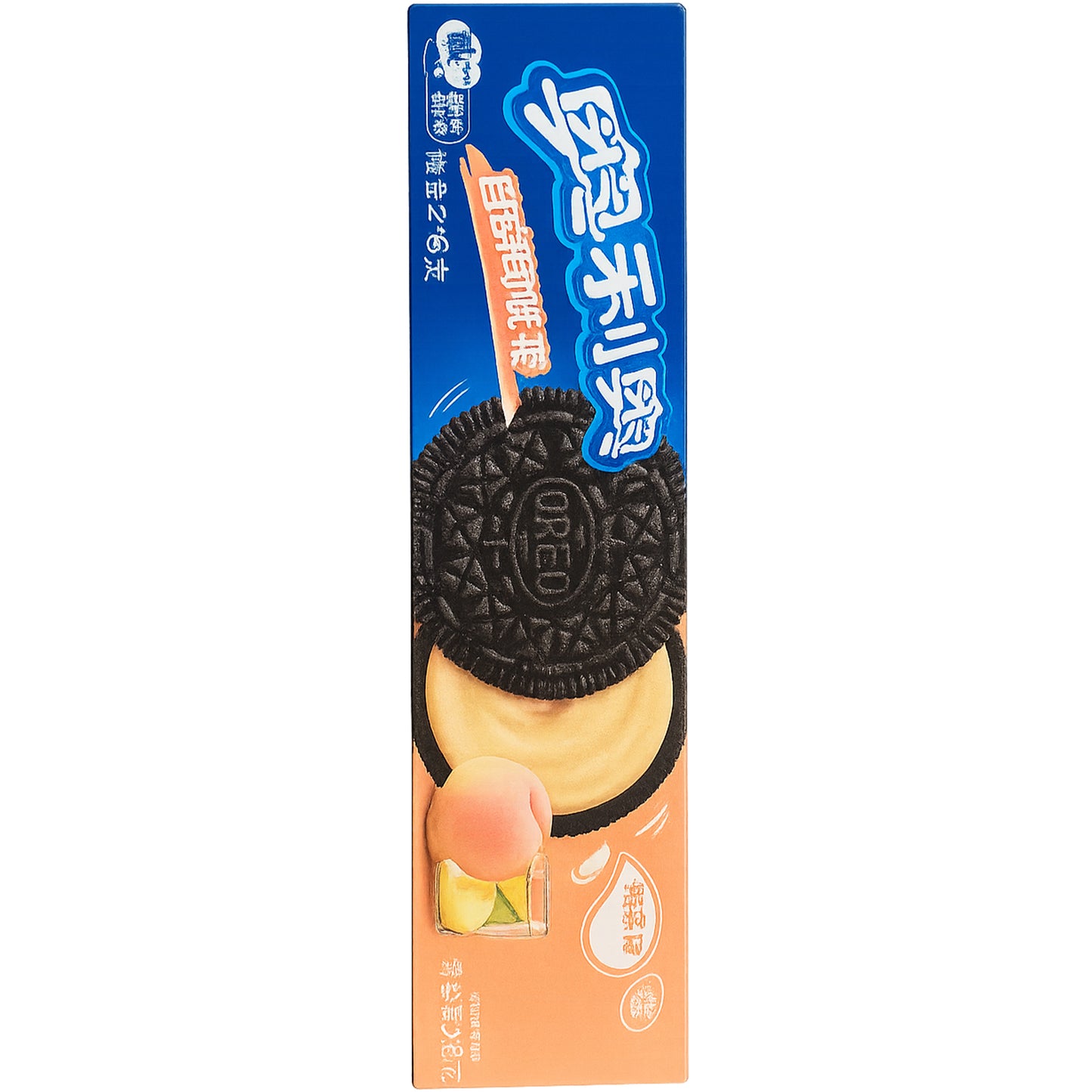 Biscotti Oreo - Pesca bianca 97 g