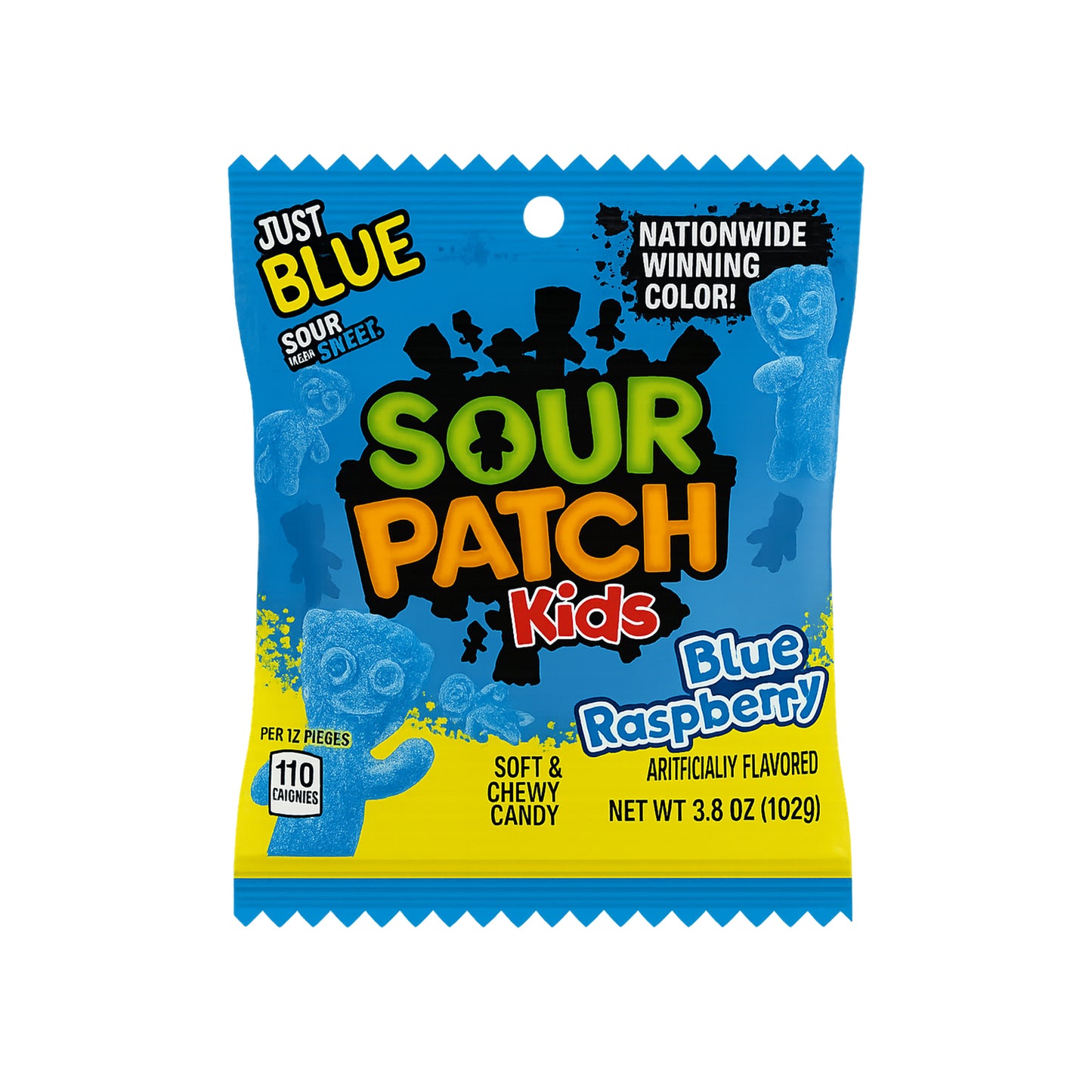 Sour Patch - Framboise bleue 102 g