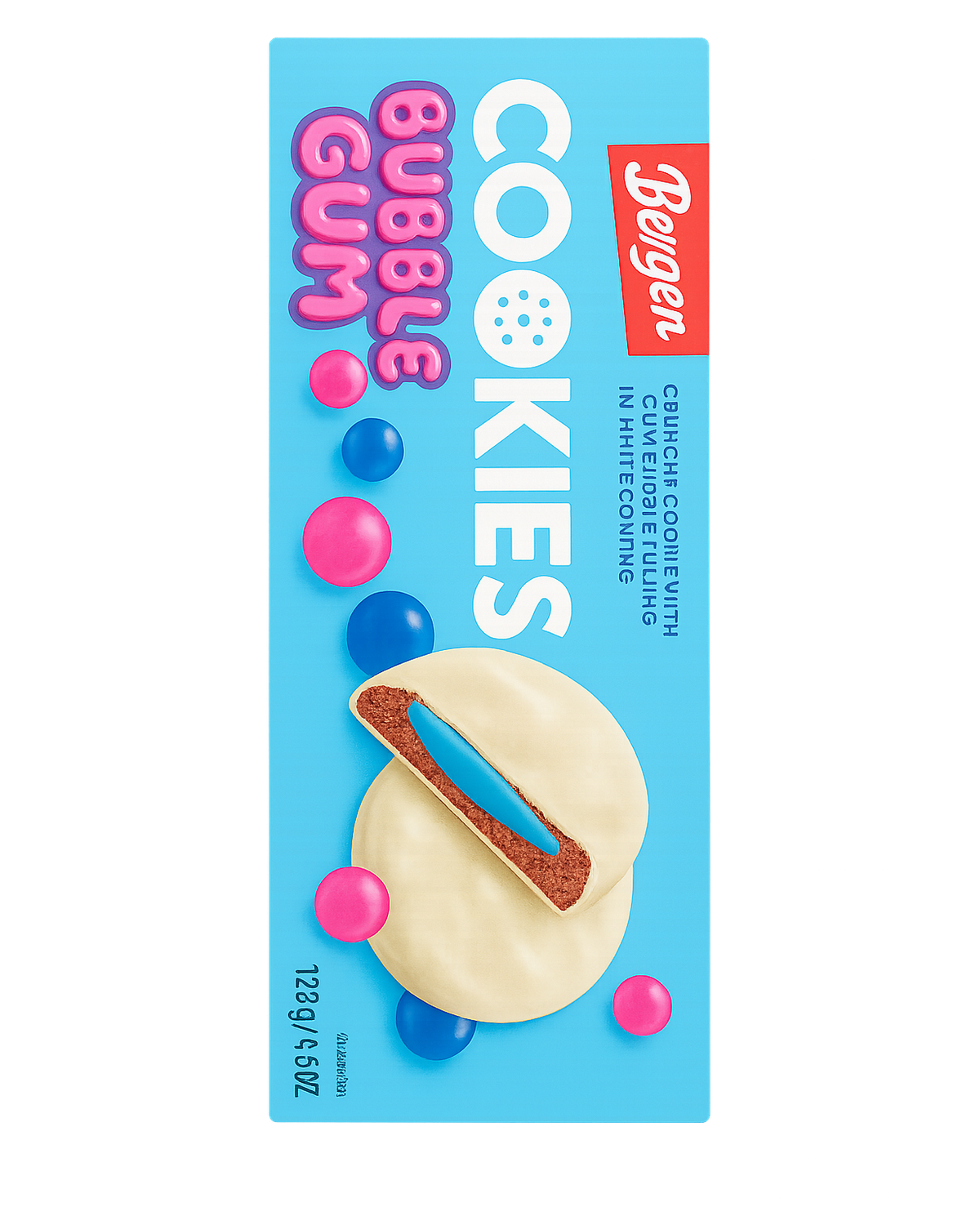 Bergen Cookies - Bubble Gum 128g