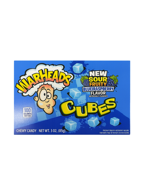 Warheads Cubes - Blue Raspberry 85g