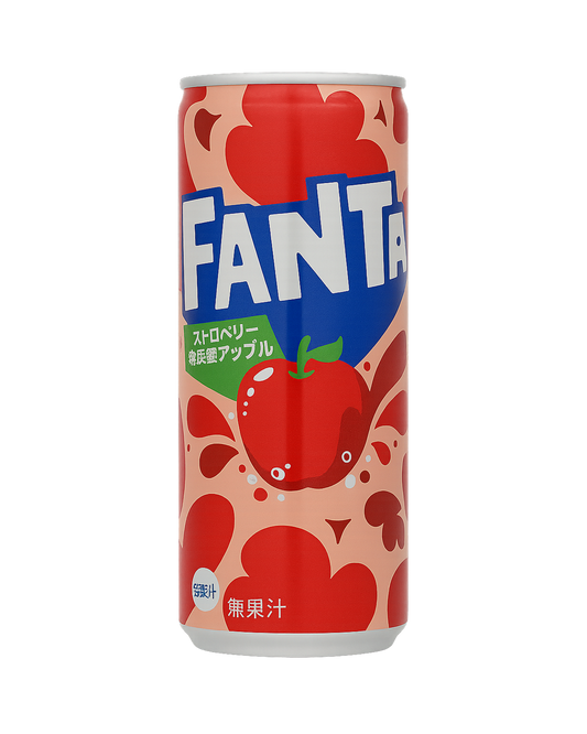 Asian Fanta - Red Apple Soda 250ml