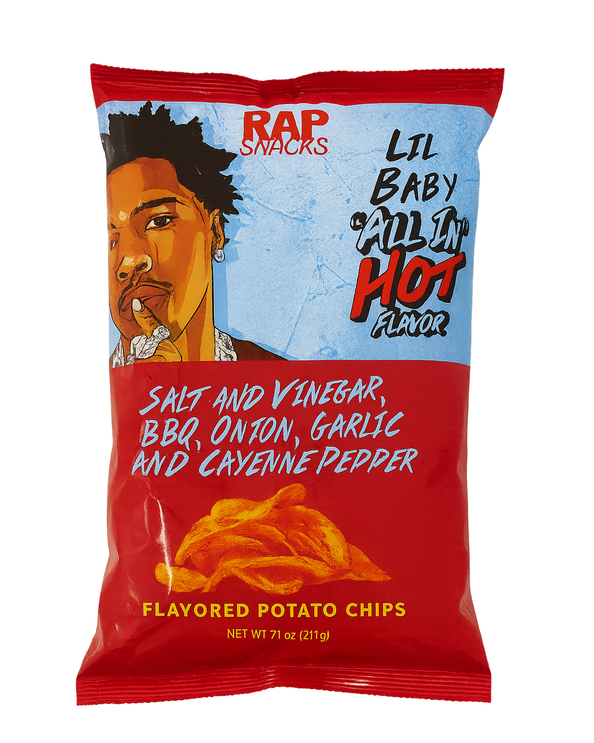 Lil Baby Chips - All In Hot 71g