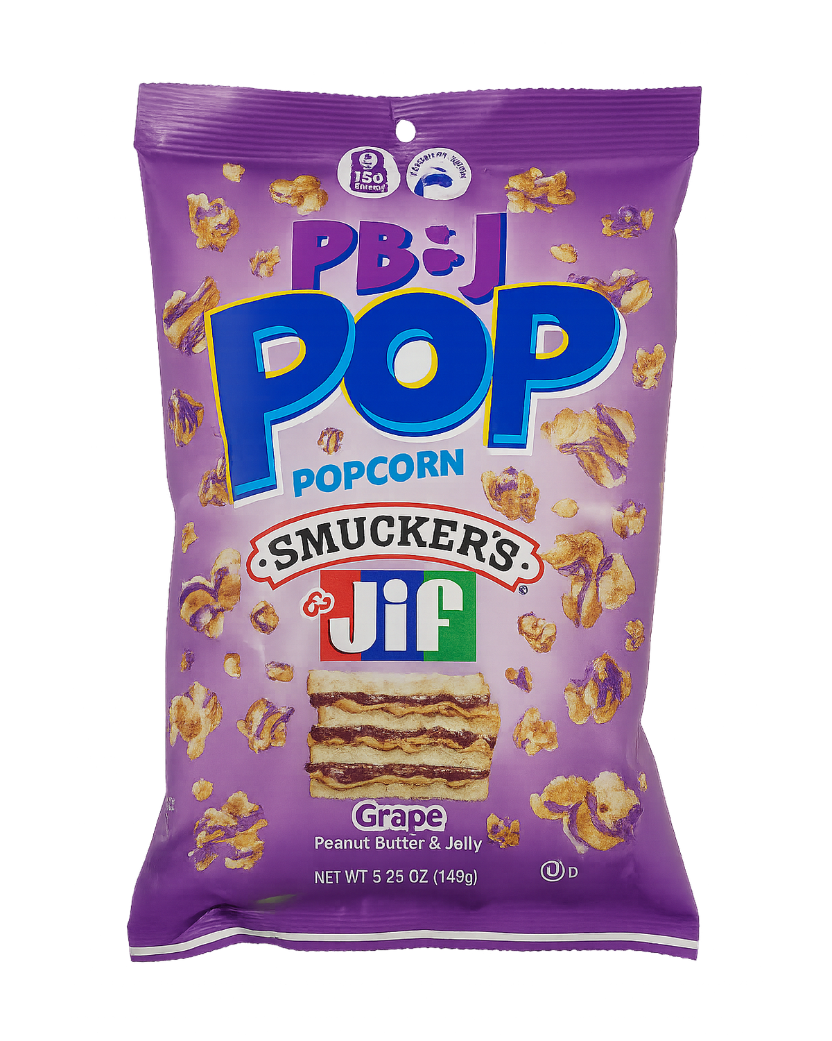 Popcorn - Peanut Butter & Grape 149g