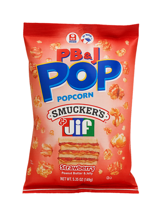Popcorn - Peanut Butter & Strawberry 149g