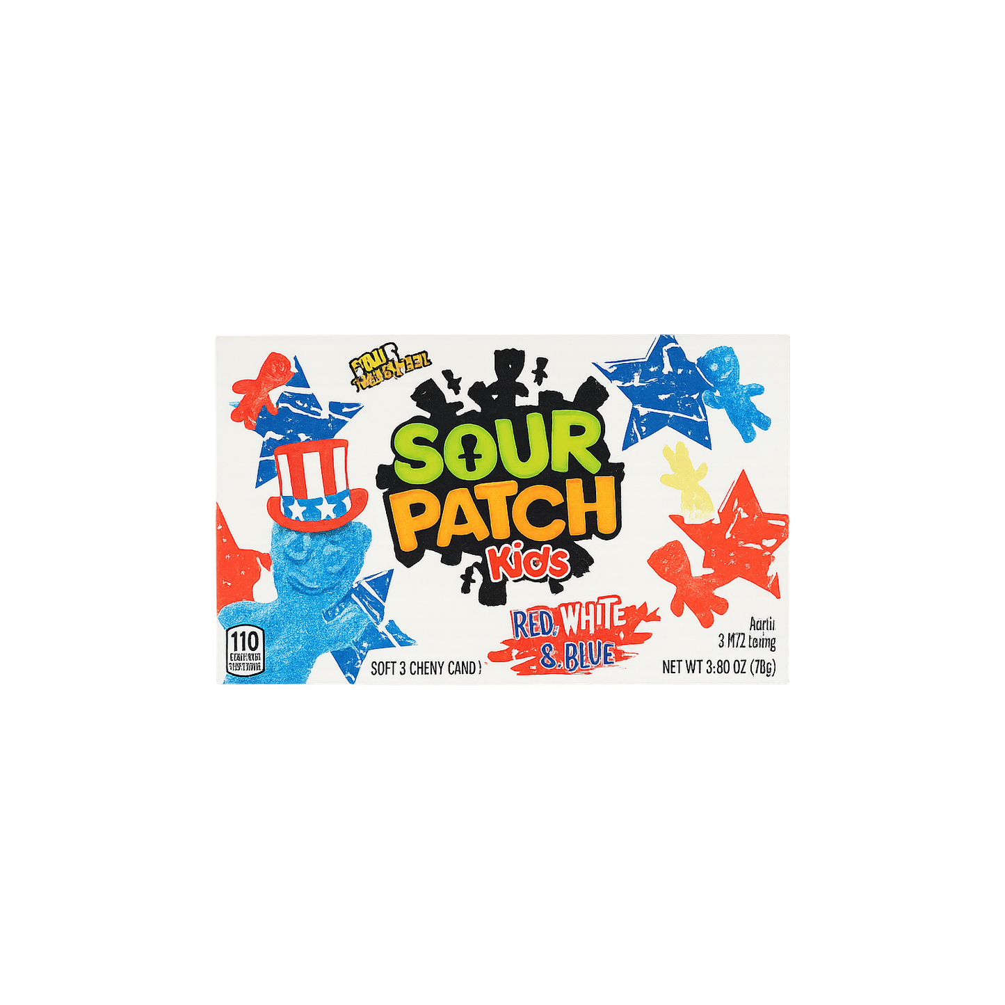 Sour Patch - Red White & Blue Theater Box 87g