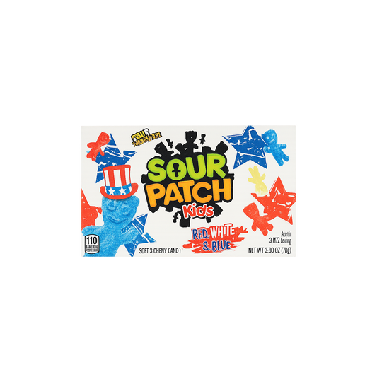Sour Patch - Red White & Blue Theater Box 87g