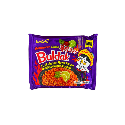Samyang Buldak - Habanero Limetten Hühnchennudeln 135g