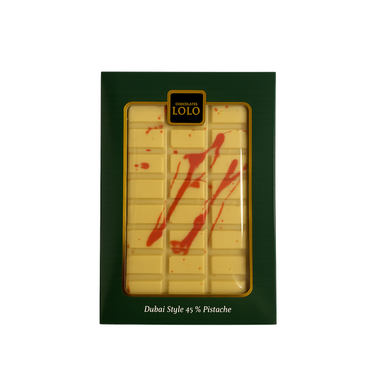 Dubai Schokolade Weiss - Pistazien 200g