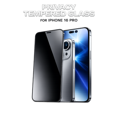 Privacy Panzerglas für iPhone 16 Pro (1 Stk.)