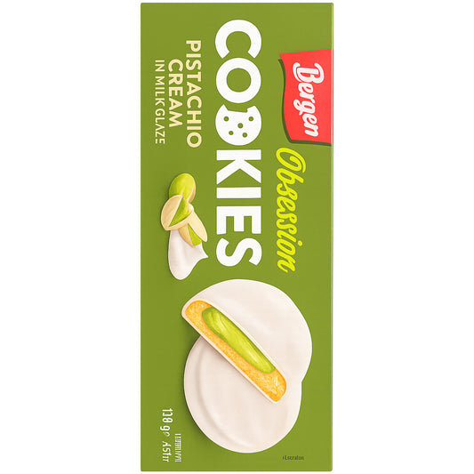 Bergen Cookies - Pistacchio Cioccolato Bianco 128g