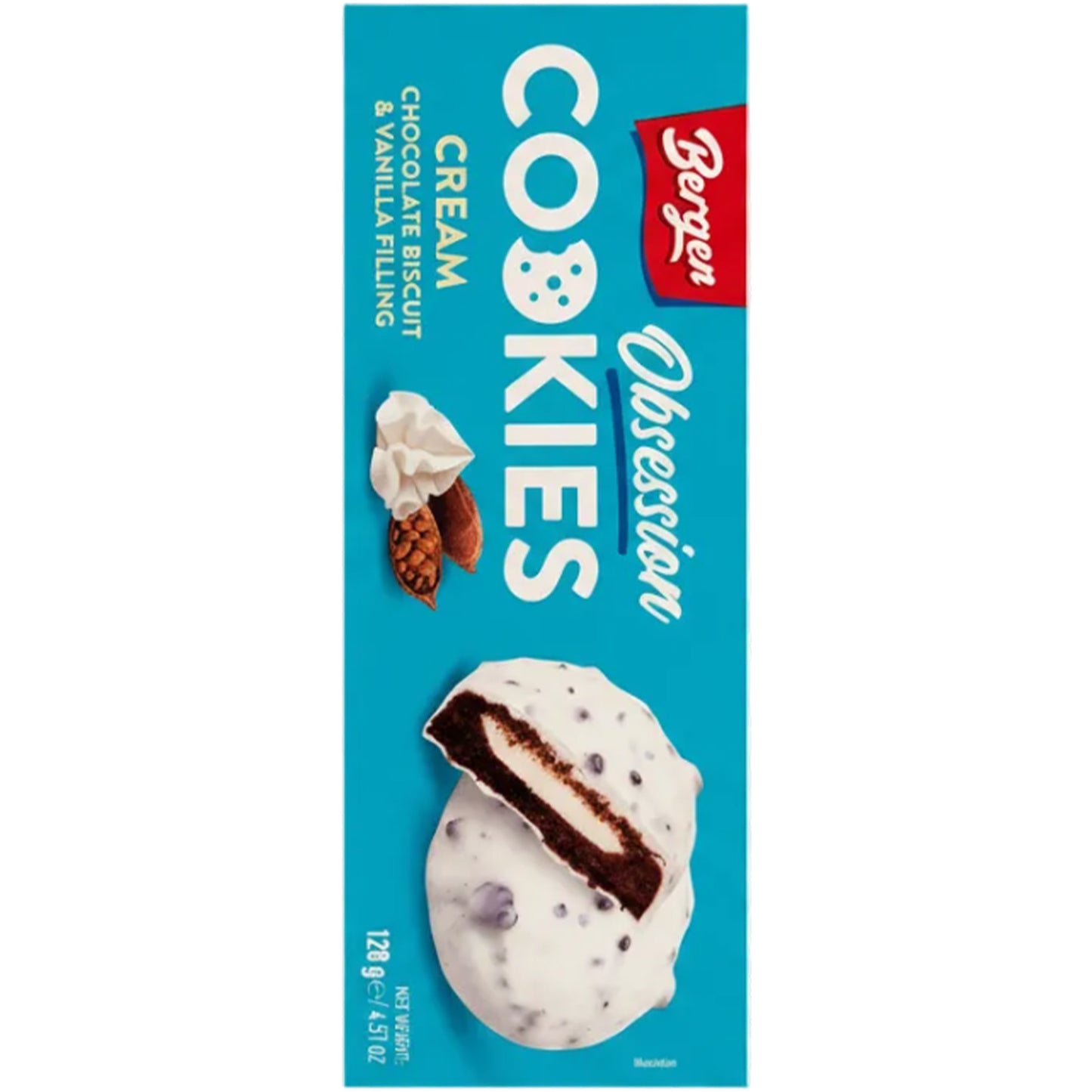 Bergen Cookies - Biscotti e panna 128 g