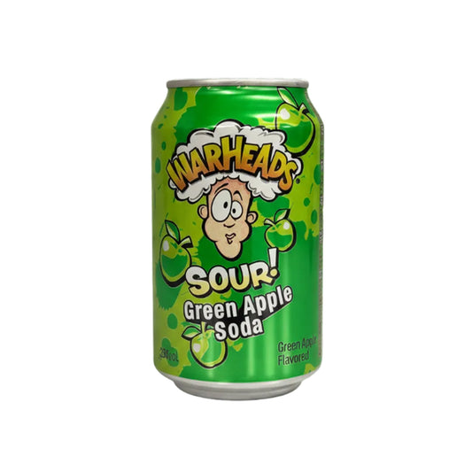 Warheads - Sour Soda Green Apple 330ml