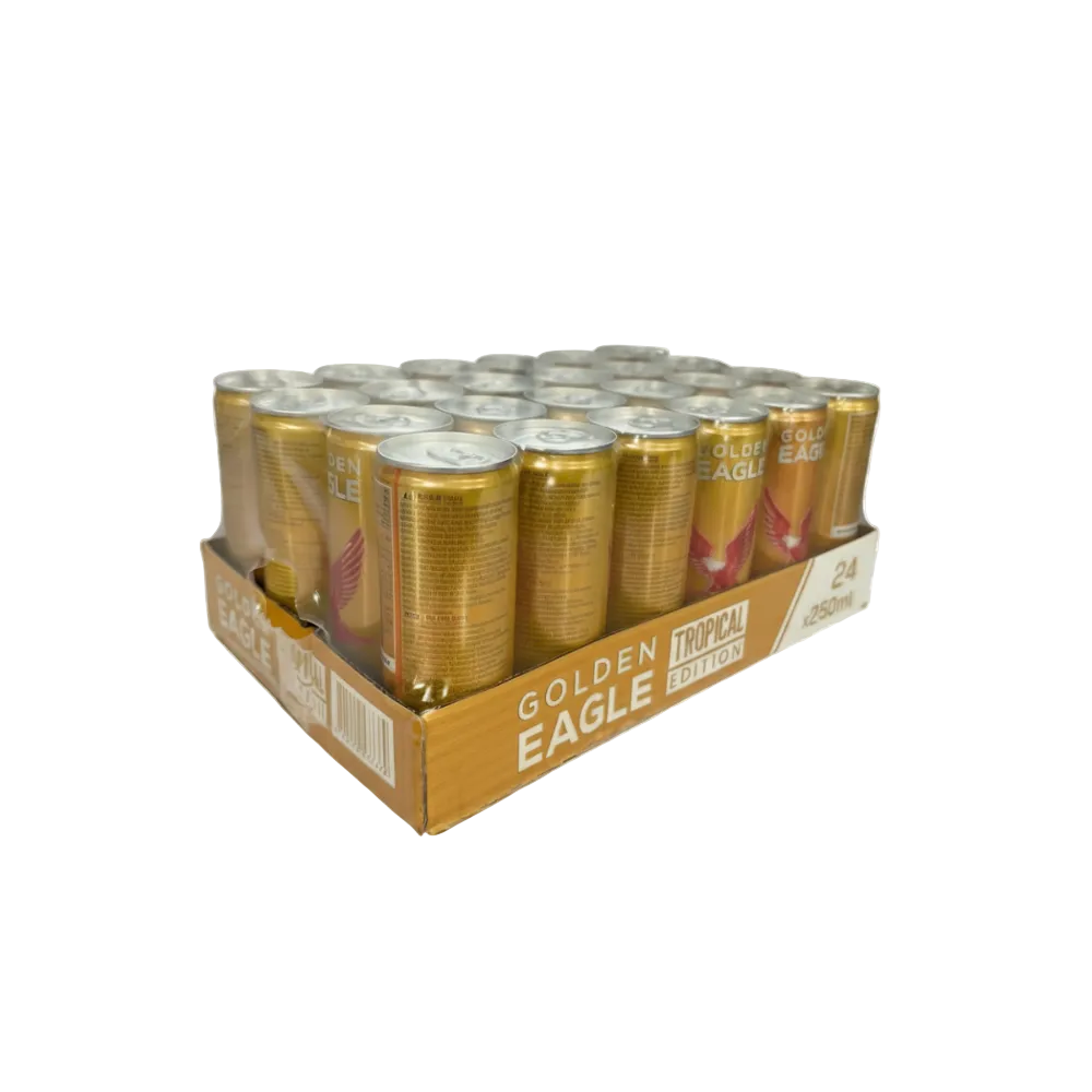 Boisson énergisante Golden Eagle - Édition Tropicale 24 x 250 ml
