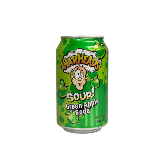 Warheads - Sour Soda Green Apple 330ml