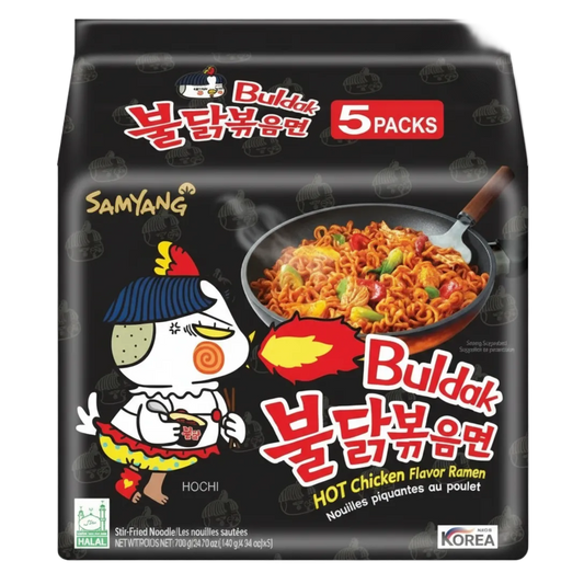 Samyang Buldak - Hot Chicken Flavor Ramen 5x140g